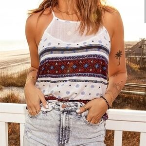 Summer‎ Boho Tank NWT